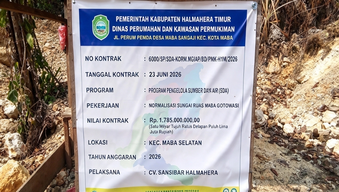 4 Bulan Hak Warga Mabsel Menggantung di Proyek Normalisasi Sungai Rp1,78 Miliar